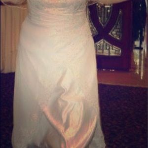 David Bridal Size 26 Wedding Dress